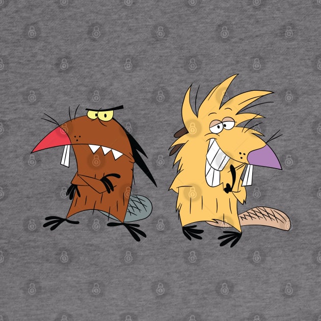 angry beavers by tdK